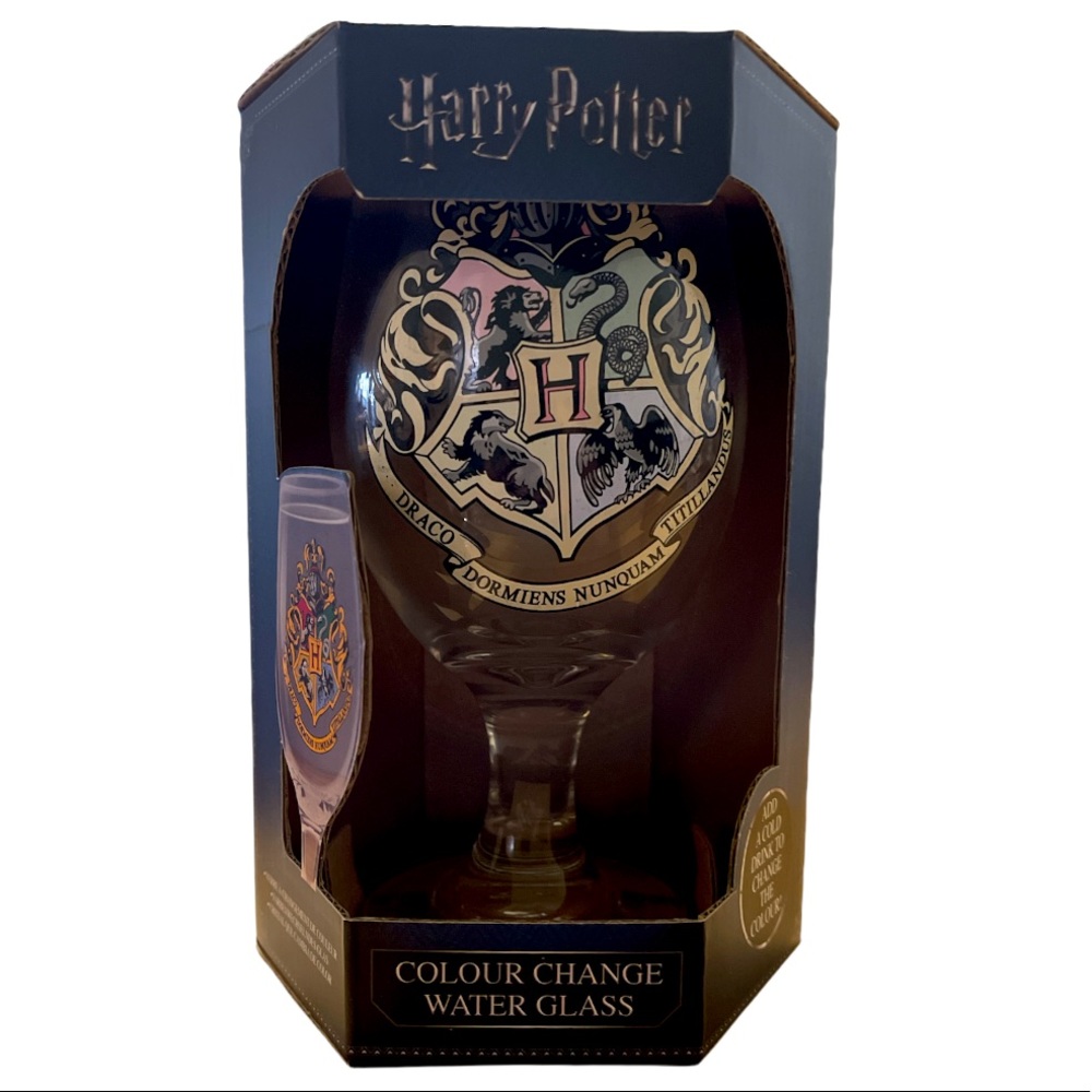 Harry Potter Hogwarts Color Changing Glass